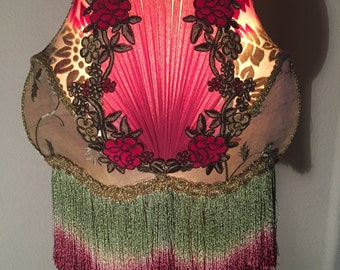 SOLD. do not buy The Cameo Vintage Lampshade