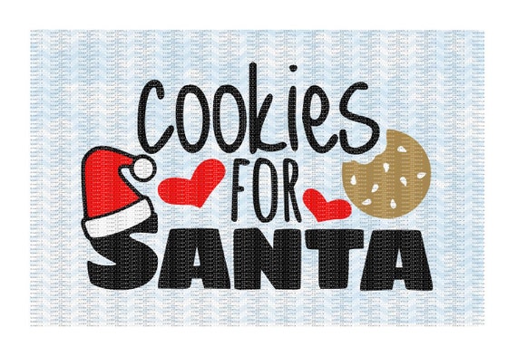 Download Cookies for Santa Svg Santa Cookies Svg Dxf by CutItUpYall ...