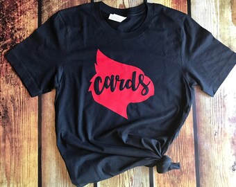 Louisville Shirt / Blackout Game / Louisville Cardinals / Cardinals / Cards Shirt / University of Louisville / Cards / L1C4 / Birdgang