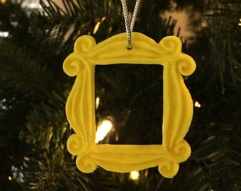 Friends TV Show Monica Peephole Friends Frame Christmas Ornament