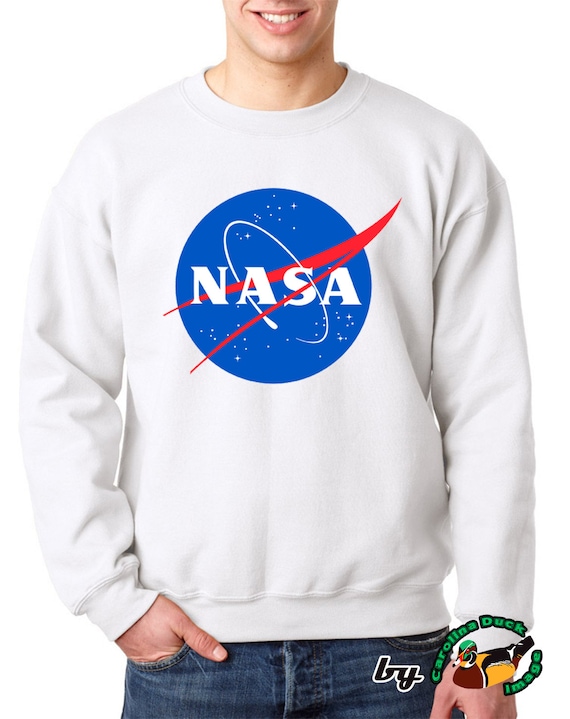  NASA  Sweater NASA  Logo High Quality Soft Unisex Crew Neck