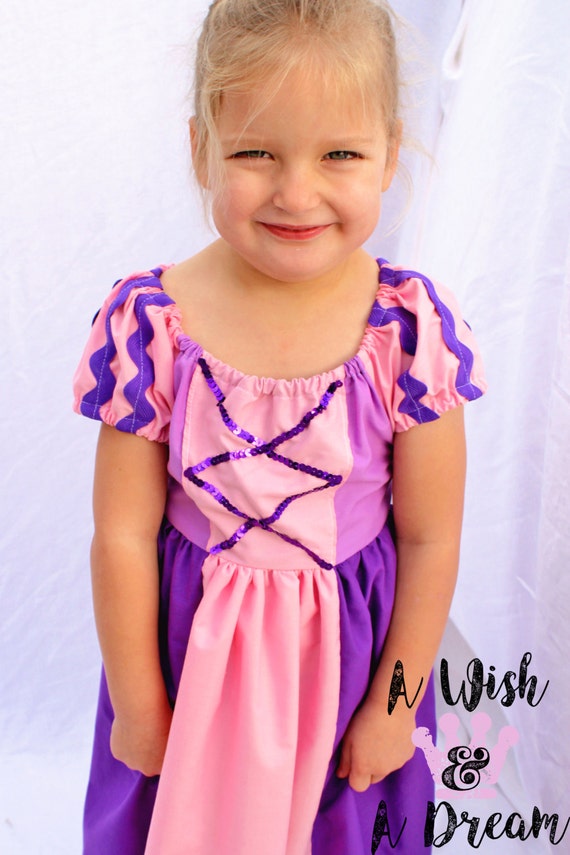 Rapunzel Dress/Princess Dress/Tangled Dress/Princess