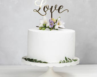 Love Cake Topper - Wedding Anniversary