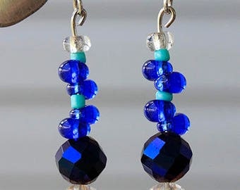 Rain Inspired Tear Drop Earring