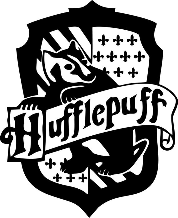 Vinyl Decal Sticker - Hufflepuff House Decal for Windows, Cars, Laptops, Macbook, Yeti, Coolers, Mugs etc