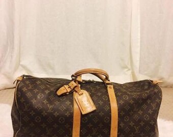 Vintage LOUIS VUITTON Keepall Bandoulière 55