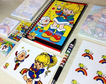 Rainbow Brite Deluxe Stationery Set