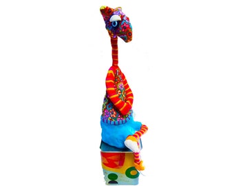 Items similar to Giraffe, Giraffe Sculpture, Animal Sculpture ...