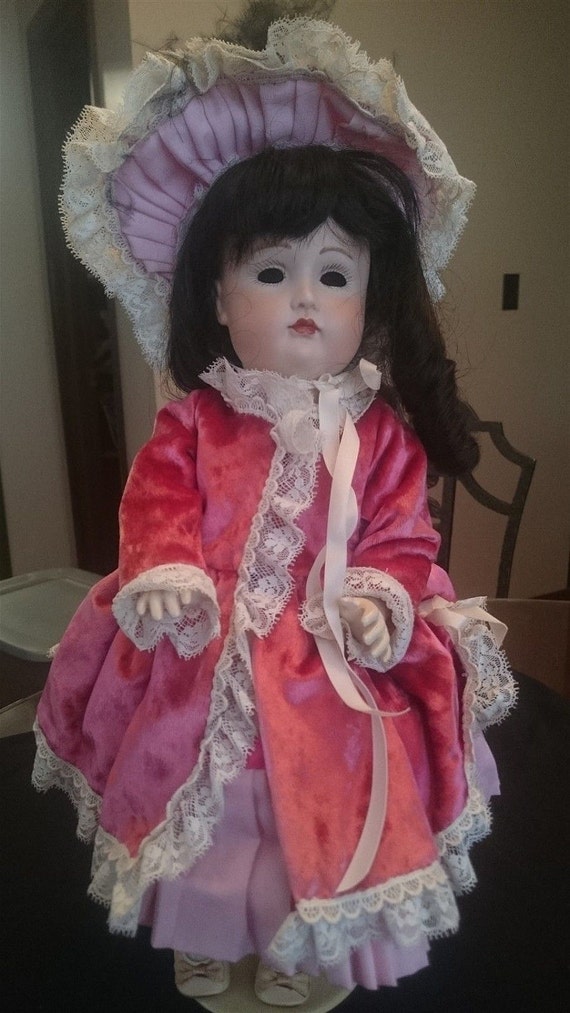 Vintage Vernon Seeley Miranda Bisque Porcelain Doll 17 Inch