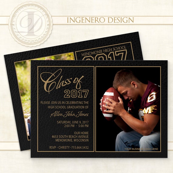 Graduation Invitations Boys 10