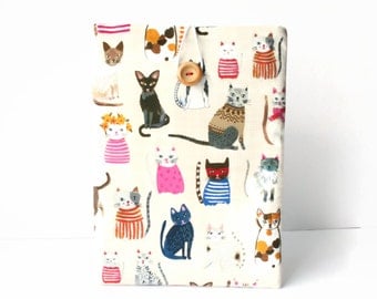 Cat iPad Mini 2 case, iPad Mini 4 cover, Gift for her, Cute clutch bag, padded tablet sleeve, Pink women girls Gift