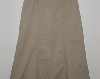 Pendleton Khaki Skirt, Size 6, Good Condition, FREE SHIPPING