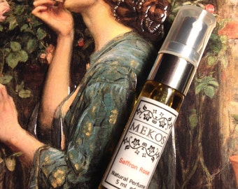 Saffron Rose - Natural Botanical Eau De Parfum Spray - 5 ml