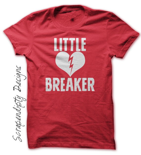 Boys Valentine Outfit Little Heartbreaker Shirt / Toddler