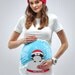 fish bowl maternity shirt