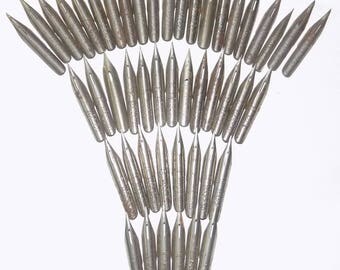 50% discount 45 Vintage Calligraphy Nibs for dip pen India Made Unused 70+ Years old, stock no. #n-23