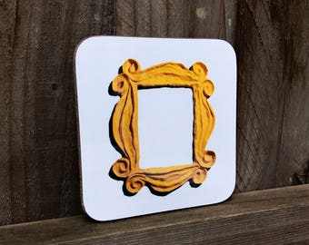 Friends TV Show - Friends Peep Hole Frame - Friends Mug Coaster