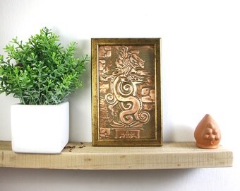 Copper wall art | Etsy