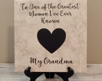 Grandma Gift, Grandparents Gifts, Gifts for Grandma, Gifts for Mom, Grandma, Name Sign, Grandmother, Grandmother gift, Family Name