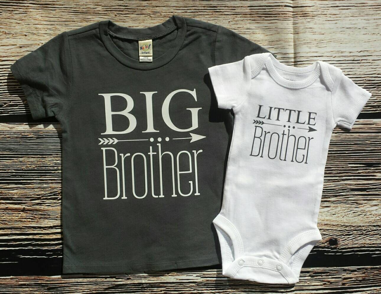 Big Brother Little Sibling Set Big Brother Shirt Little