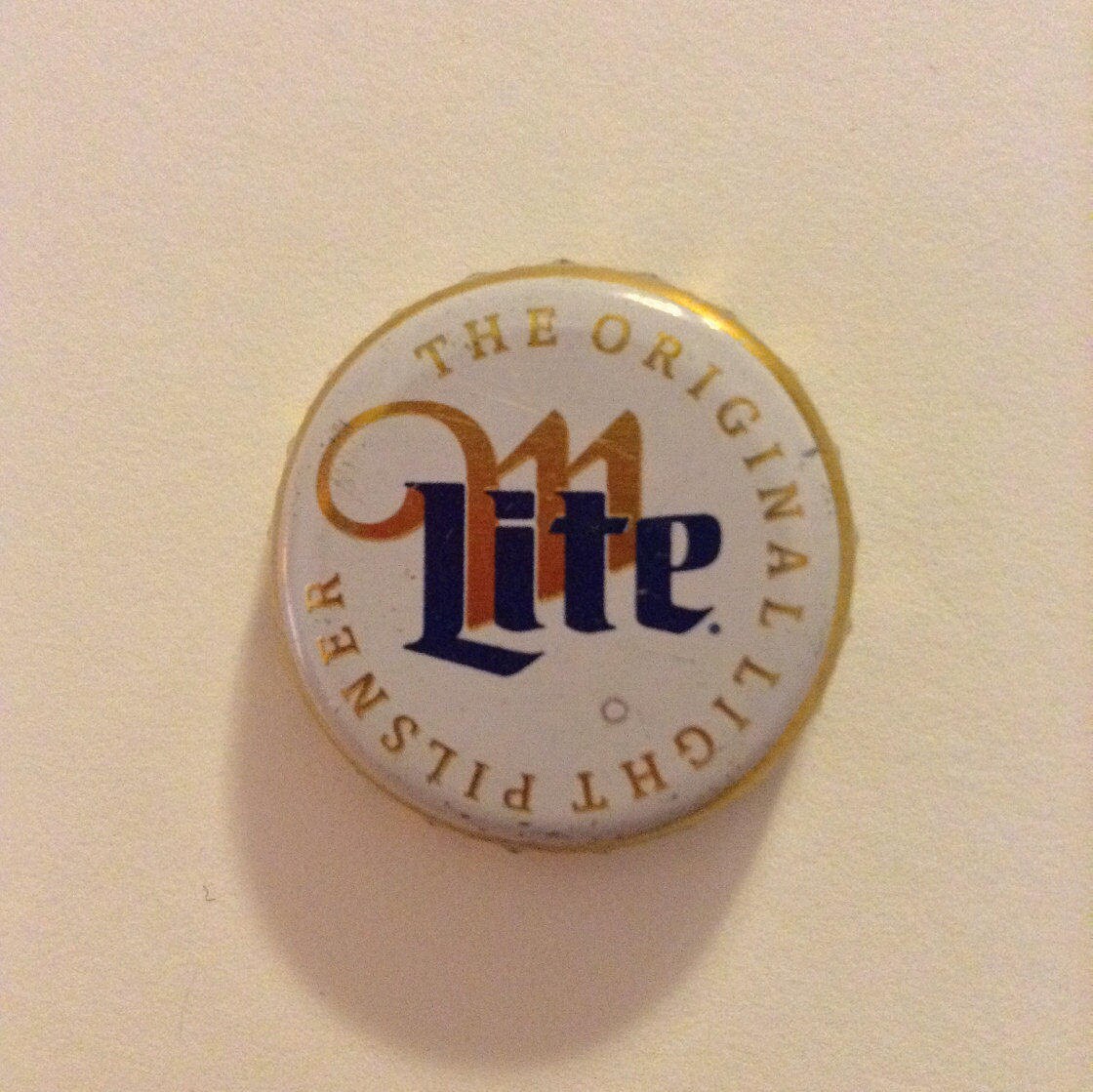 Miller Lite Bottle Cap Pin by on Etsy