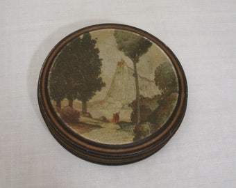 Vintage Canco Fairy Tale Castle Tin
