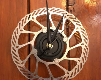 Clock from Recycled Bike Parts