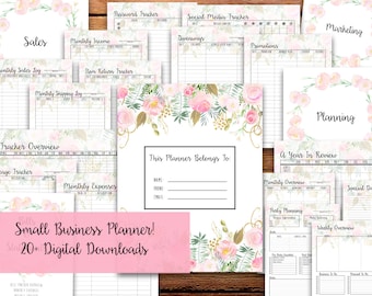 Small Business Planner, Printable - INSTANT DOWNLOAD - Direct Sales Planner // Lip, Lula, Mary, Scent