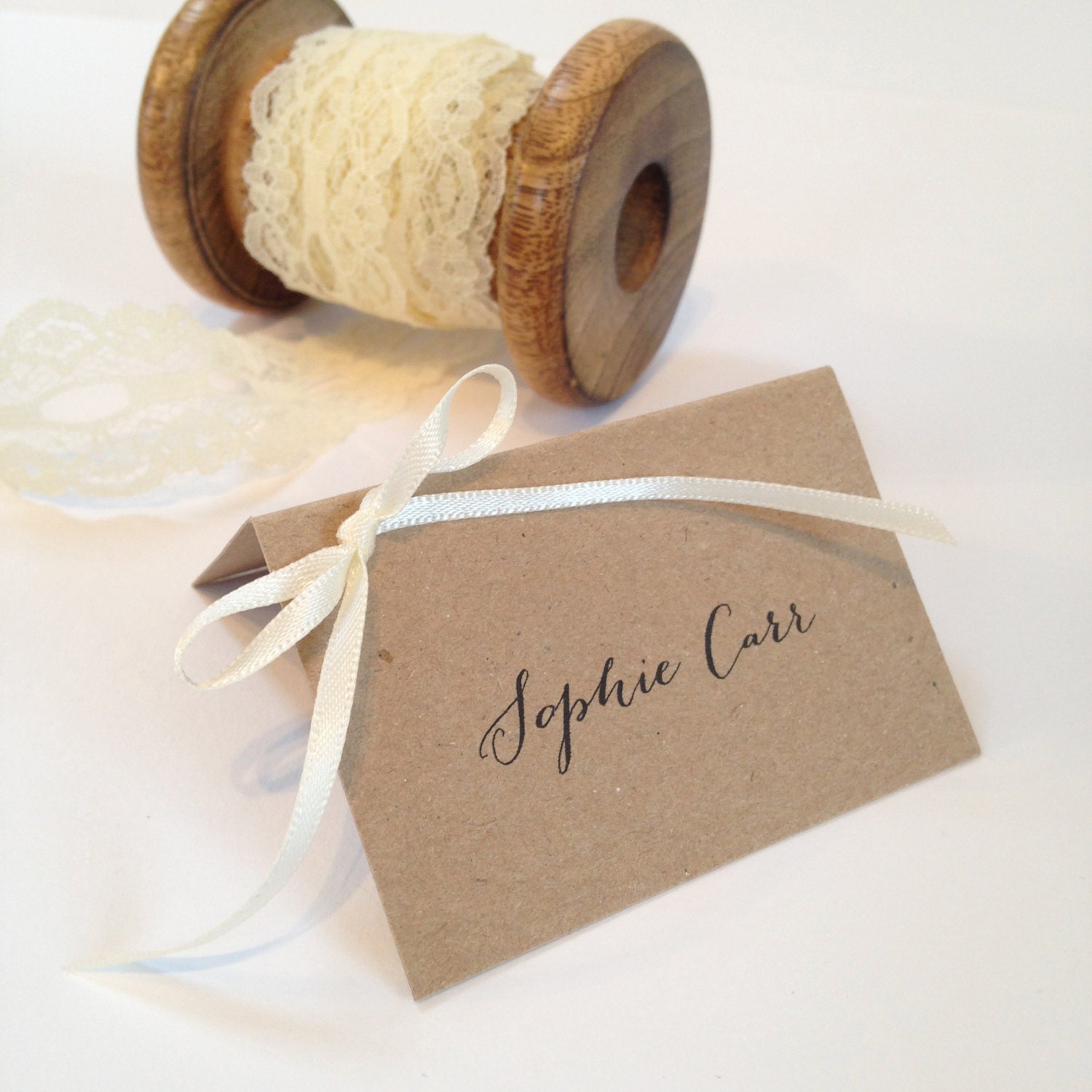 Rustic Place Cards Name Cards Place Setting Wedding Place