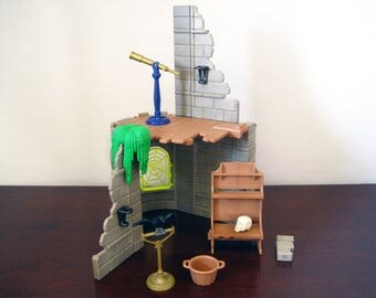 Playmobil #3839 Wizard Workshop – Incomplete Vintage Geobra Playmobil