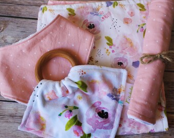 Baby Girl Gift – Floral Baby Girl Gift