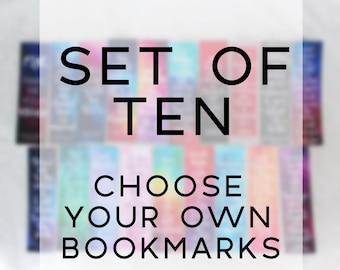 Set of 10 - Bookmarks