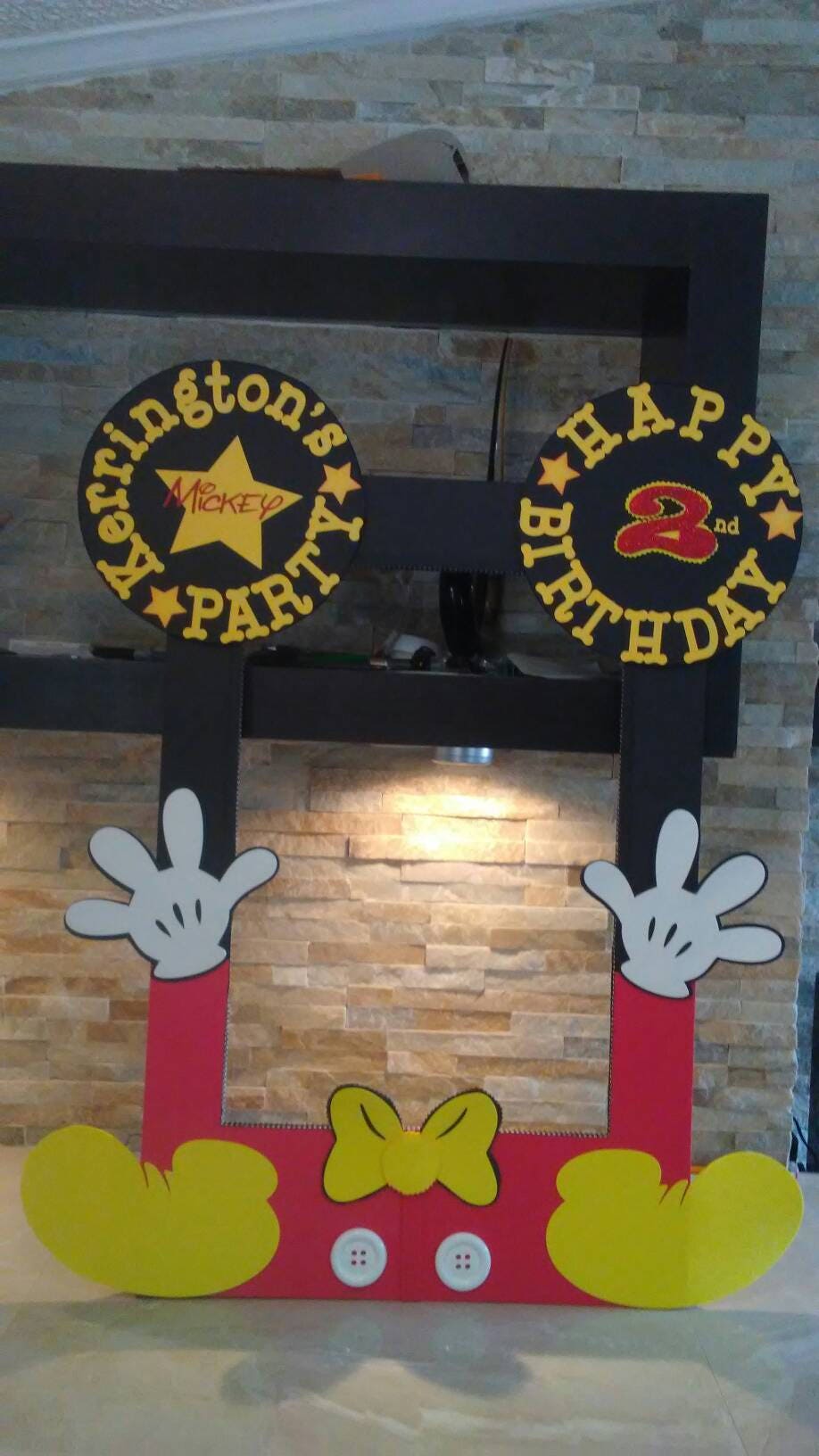 Mickey Mouse / Baby Mickey Mouse's Photo Booth Frame