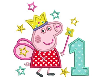 Download Peppa Pig, Birthday Shirt, SVG, DXF, EPS, Png, Printable ...