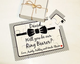 Will you be my Ring Bearer, Ring Bearer proposal, Asking Ring Bearer, Ring Bearer puzzle, Junior Groomsman puzzle, Usher, Groomsman