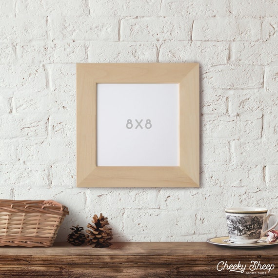 8x8x2 Wide Face Picture Frame 8x8 Picture Frame