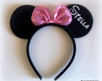 Brand new-LIMITED QUANTITY Custom Personalized Mickey Disney ears!