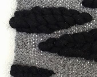 Long Black Cloud Wall Hanging