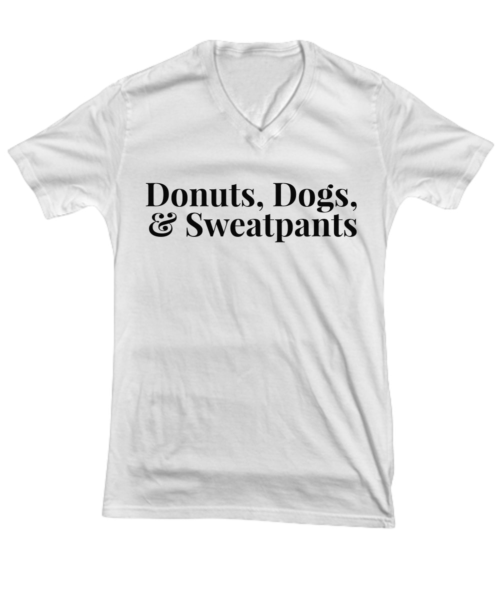 Donuts, Dogs, and Sweatpants Tee