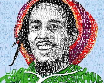 Bob marley decal | Etsy