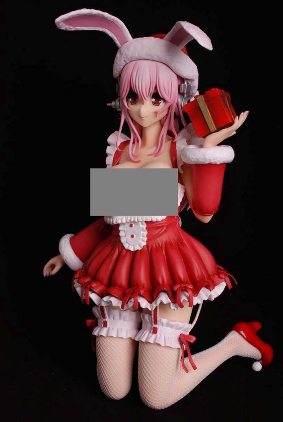 P594 Painted Super Sonico Santa Christmas Gift DB 1/4 Resin