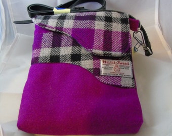 Harris Tweed Shoulder / Crossbody Bag (free P&P)
