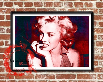 Pop Art Of as Marilyn Monroe