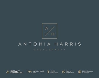 Photography Logo Design. Initials Logo Design. Instant Download Logo. Modern logo Design. Photographer Logo. Business Logo. Elegant Logo