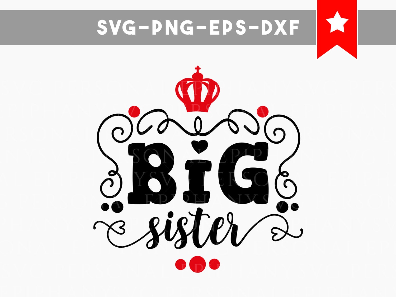 Download big sister svg big sister shirt cute svg commercial use