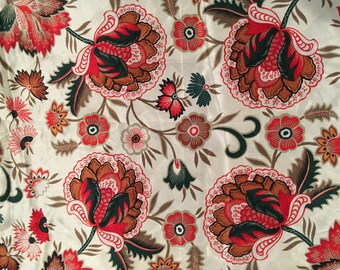 Vintage 1980s Oscar De La Renta Silk Floral Pattern Scarf ...