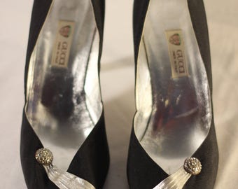 Vintage "Gucci" Black Pumps