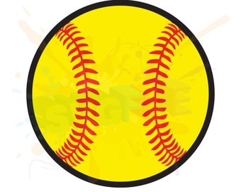 Softball SVG Files for Cutting Sports Cricut Designs - SVG Files for Silhouette - Instant Download