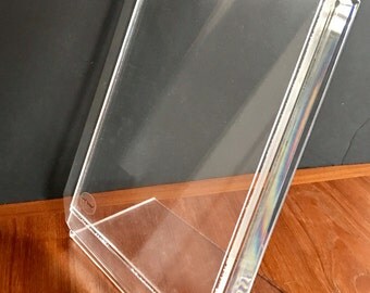 Mid Century Lucite Picture Frame / Display