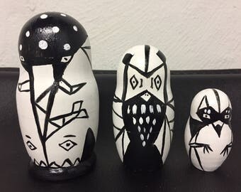 Spirit Animal Nesting Dolls